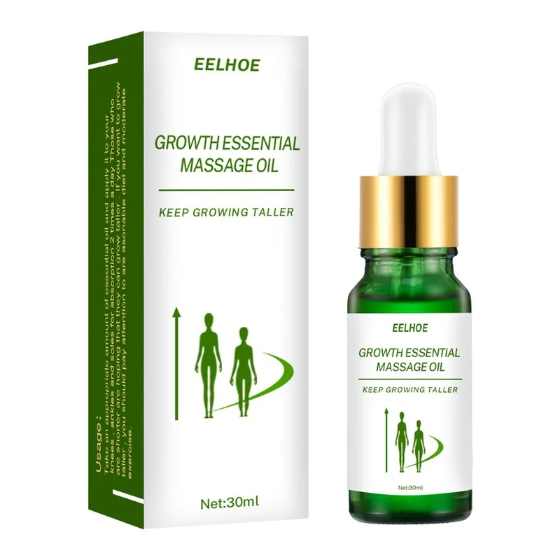 

30ml Increase Height Essential Oil Grow Taller Conditioning Body Promote Bone Growth Herbal Oils Soothing Foot Massage Oil