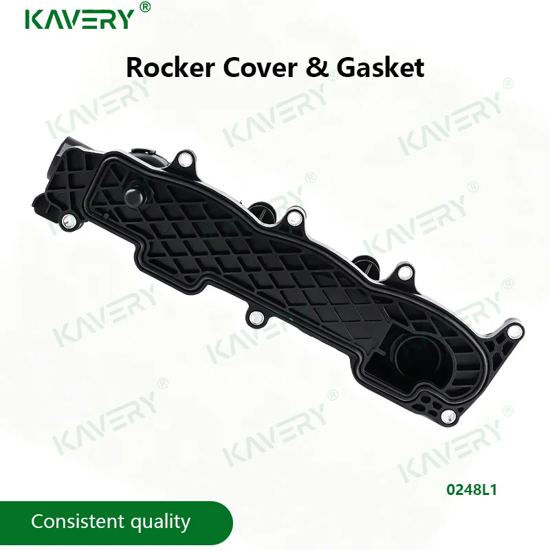 Фото Крышка клапанного механизма и прокладка KAVERY для Citroen Peugeot 1.6 HDI Berlingo C2 C3 C4 C5 Xsara 207 307 (0248L1, 0248.L1) №4