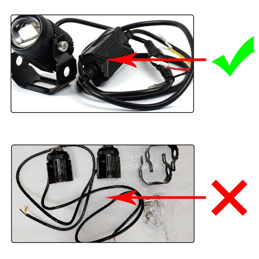 Мотоциклетные светодиодные фары автомобильные лампы автопрожекторы линзы