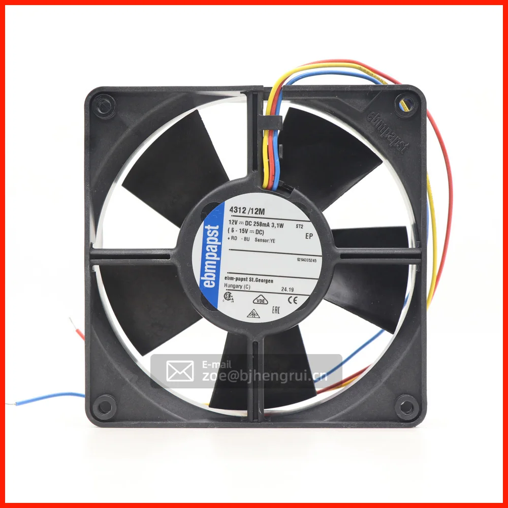 4312/12 м 120*120*32 мм 12 В постоянного