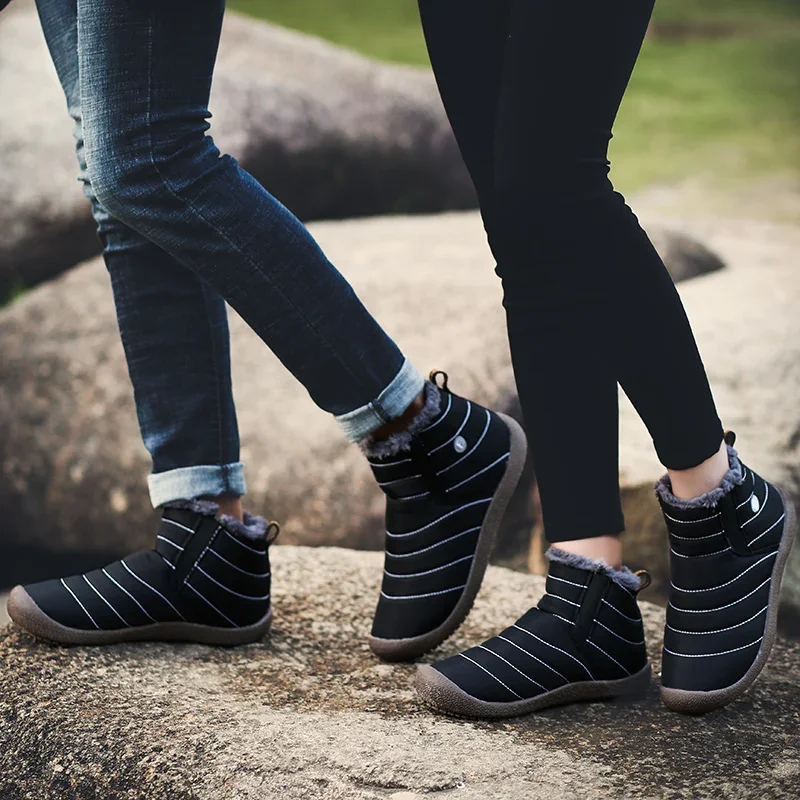 Зимние Высокие Туфли Унисекс Для Скейтбординга На Хлопковой Подкладке