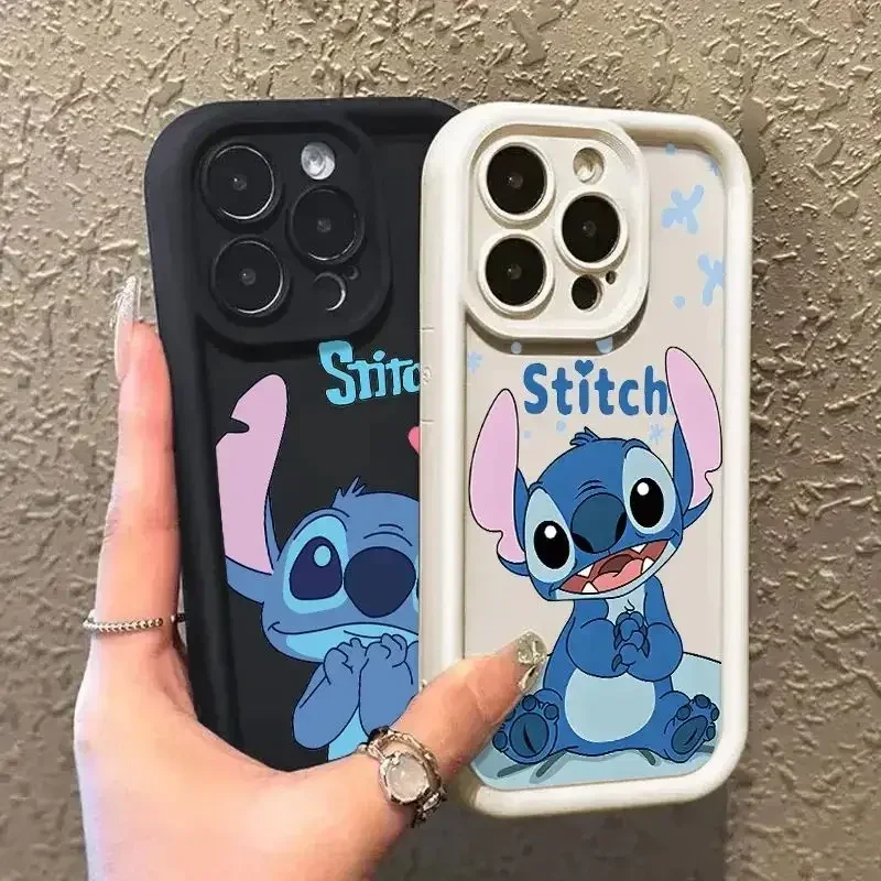 Чехол для телефона Happy Cute Stitch Oppo Realme C67 C65 C63 C55 C53 C35 C33 C31 C21 C20 12 11 8i Pro Plus 4G 5G с