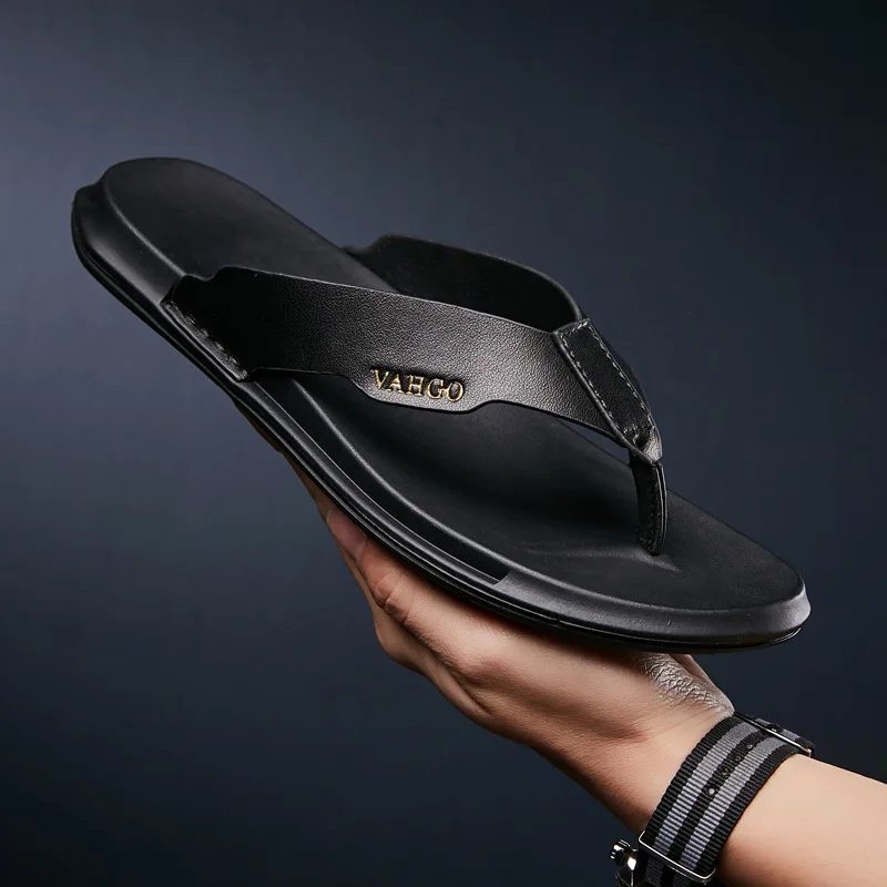 Мужские Пляжные шлепанцы повседневные сандалии на мягкой подошве Уличная обувь