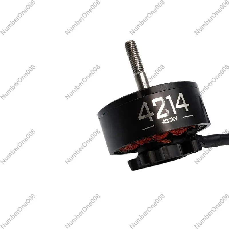 Фото Бесколлекторный двигатель 4214 400KV, 10-дюймовый 6S гоночный мотор для FPV дронов и мультикоптеров, высокомощный аутраннер №1