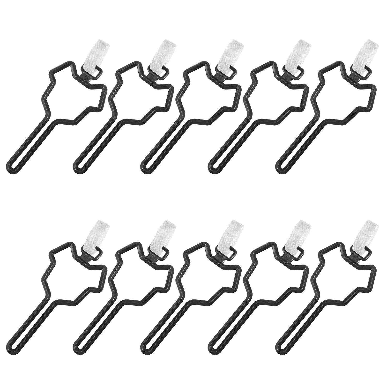 

10pcs Waste Bag Carrier Bag Holder Bag Holder Hands Free Leash Bag Carrier for Leash Bag Dispenser