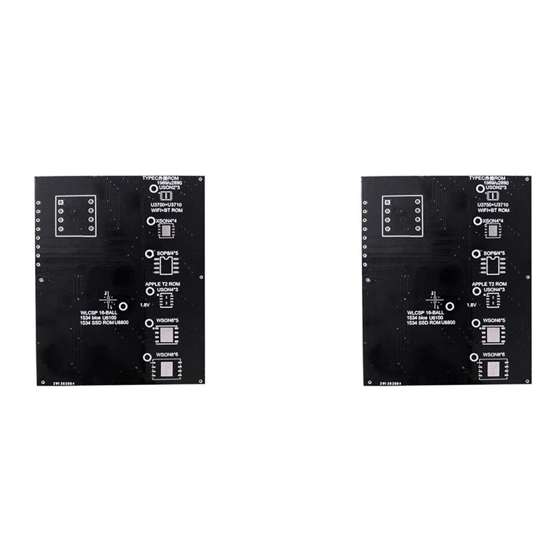 

2X T2 Chip Read And Write Bios Socket For Air T2 Ssd Rom Typec Rom Holder