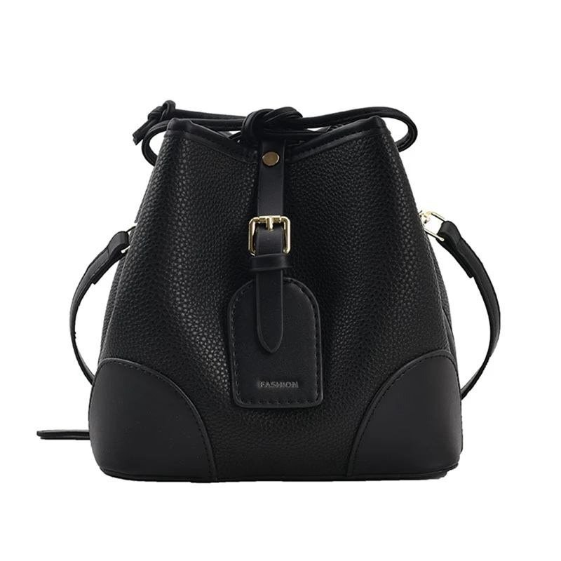 

Classic Designer Vintage Small Women Bucket Bags for Women PU Leather Shoulder Bags Girls Hand Bags Women