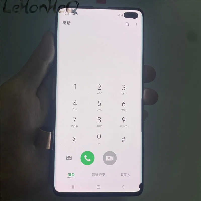 ЖК-дисплей с дефектом для Samsung S10 Plus ЖК-экран G975 G975F в сборе samsung s10plus сменный экран