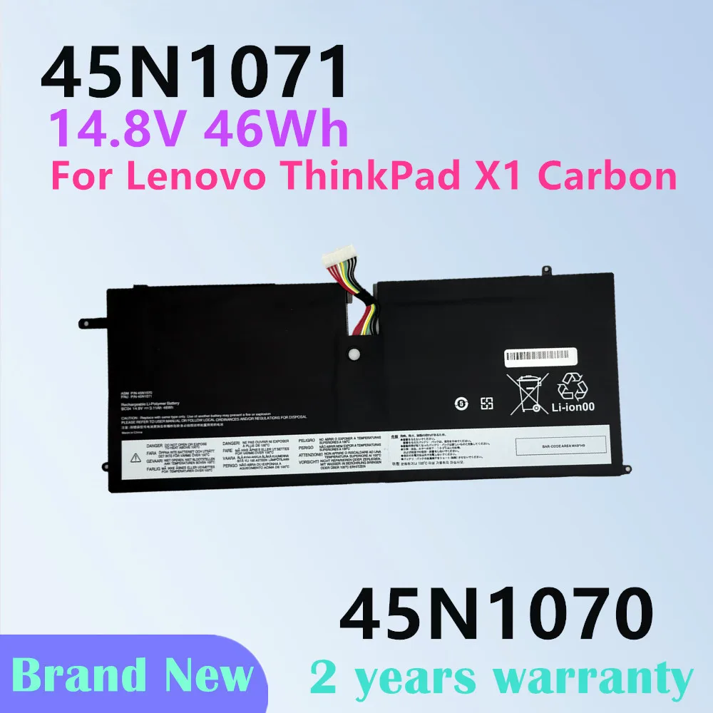 Фото Аккумулятор для ноутбуков Lenovo ThinkPad X1 Carbon (серии 3444, 3448, 3460) 45N1070, 45N1071 №1