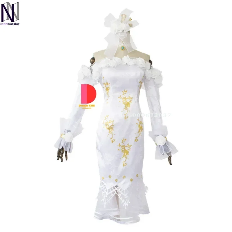 Identity V Game Vera Nair Косплей Костюм Аниме Игра Белое Платье Комплект для Женщин Ce Soir Ou