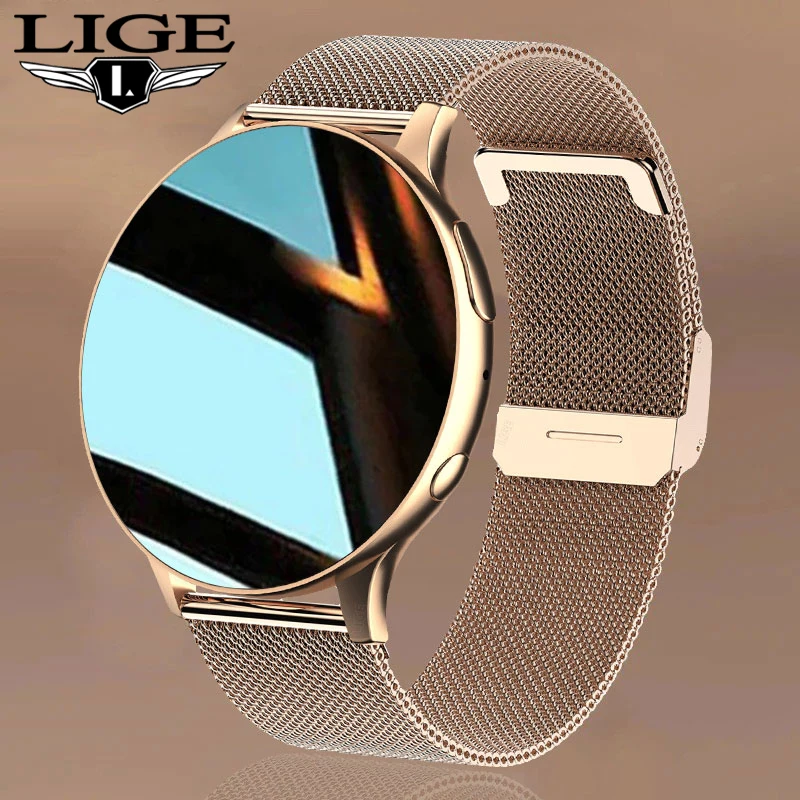 

Смарт-часы LIGE женские с поддержкой Bluetooth и NFC