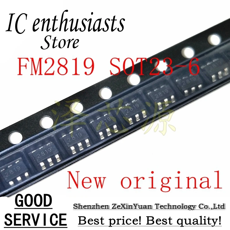 50PCS FM2819 2819 SOT23-6 Новинка