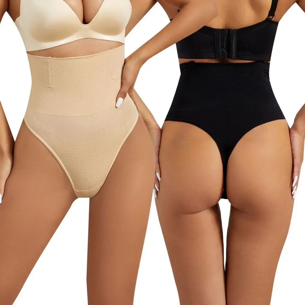 

Abdomen Shapewear Seamless Tummy Control Thong Shapewear Comfortable High Waist Body Shaper for Women Breathable Underwear