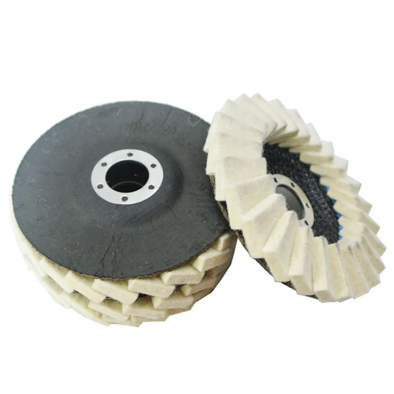 SATC 125 мм абразивный диск из шерстяного фетра премиум-класса 5-дюймовое колесо