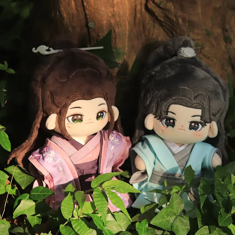 

Official WORD OF HONOR Shan He Ling Simon Gong Jun Wen Kexing Zhou Zishu 20cm Plush Doll Toys Clothes Outfit Cosplay