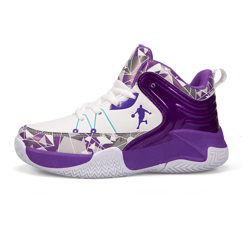 Four Seasons Children's Shoes New Basketball Shoes Popular Basketball Shoes Comfortable Casual Outdoor Sports Shoes for Children