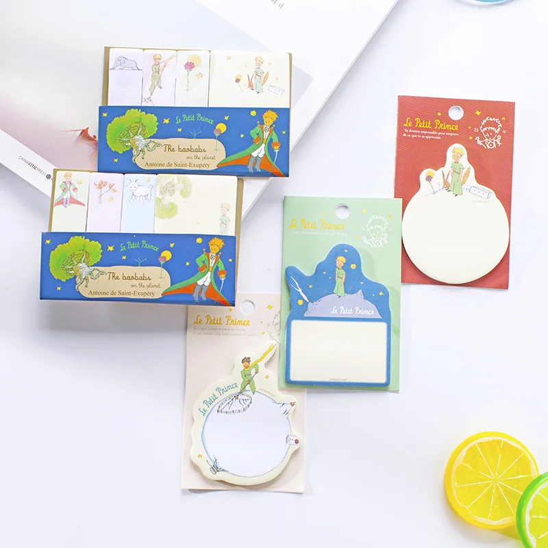 

30 Sheets/pad Little Prince Sticky Memo Pad Notes N Times Stickers Memo Flags Bookmark Korean Stationery Office Supplies