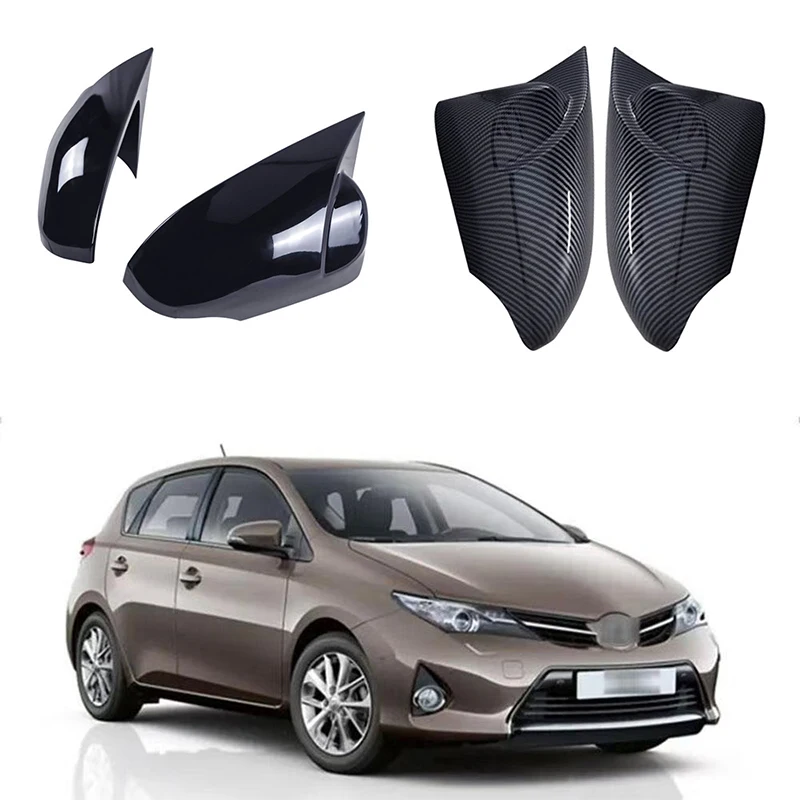 Фото Для Auris 2013-2017 углеродное волокно, глянцевая черная зеркальная крышка, корпус, крышка №1