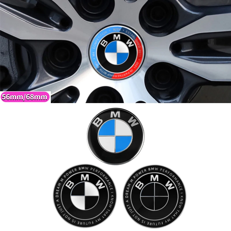 

4Pcs 56/68mm Car Wheel Center Hub Cap Auto Rim Covers For BMW E36 E46 E53 E90 E60 E61 E93 E87 X3 X5 F30 F20 F10 G30 Accessories