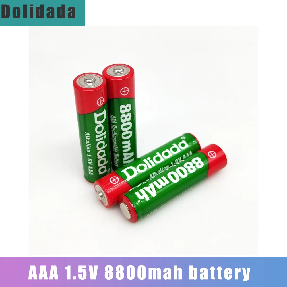 

2022 Щелочная перезаряжаемая батарея AAA 1,5 в 8800 мАч Щелочная AAA перезаряжаемая батарея с дистанционным управлением игрушечная батарея большой...