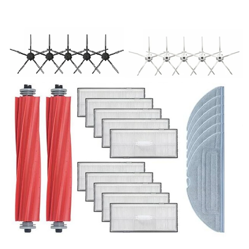 

For Xiaomi Roborock S7 S70 T7S T7S Plus Main Brush Hepa Filter Mop Pad Spare Parts Vacuum Cleaner Accessories