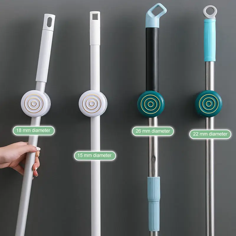 

Универсальный держатель для швабры, настенный держатель для метлы, органайзер для швабры, вешалка для щетки, метлы, аксессуары для хранения