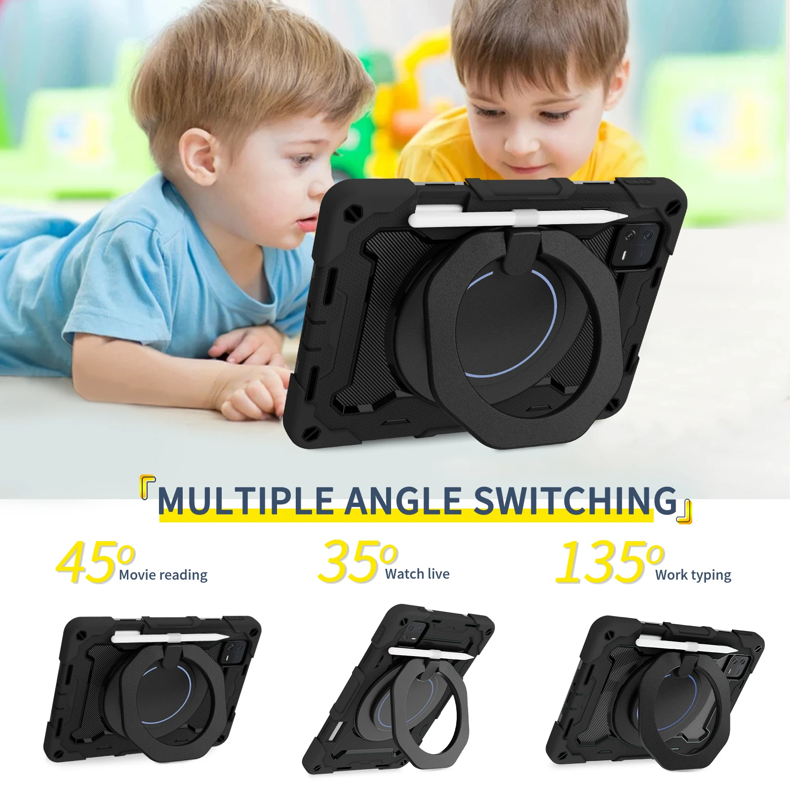 Фото Чехол-подставка с поворотом на 360° для Xiaomi Pad Mini 8.8