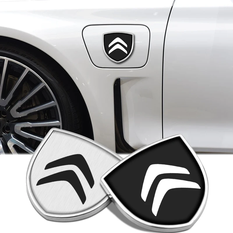 

1pcs Metal Car Badge Emblem Stickers car styling accessories For Citroen C1 C2 C3 C4 C5 C6 C8 C4L DS3 DS4 DS5LS DS6 Car Gadgets