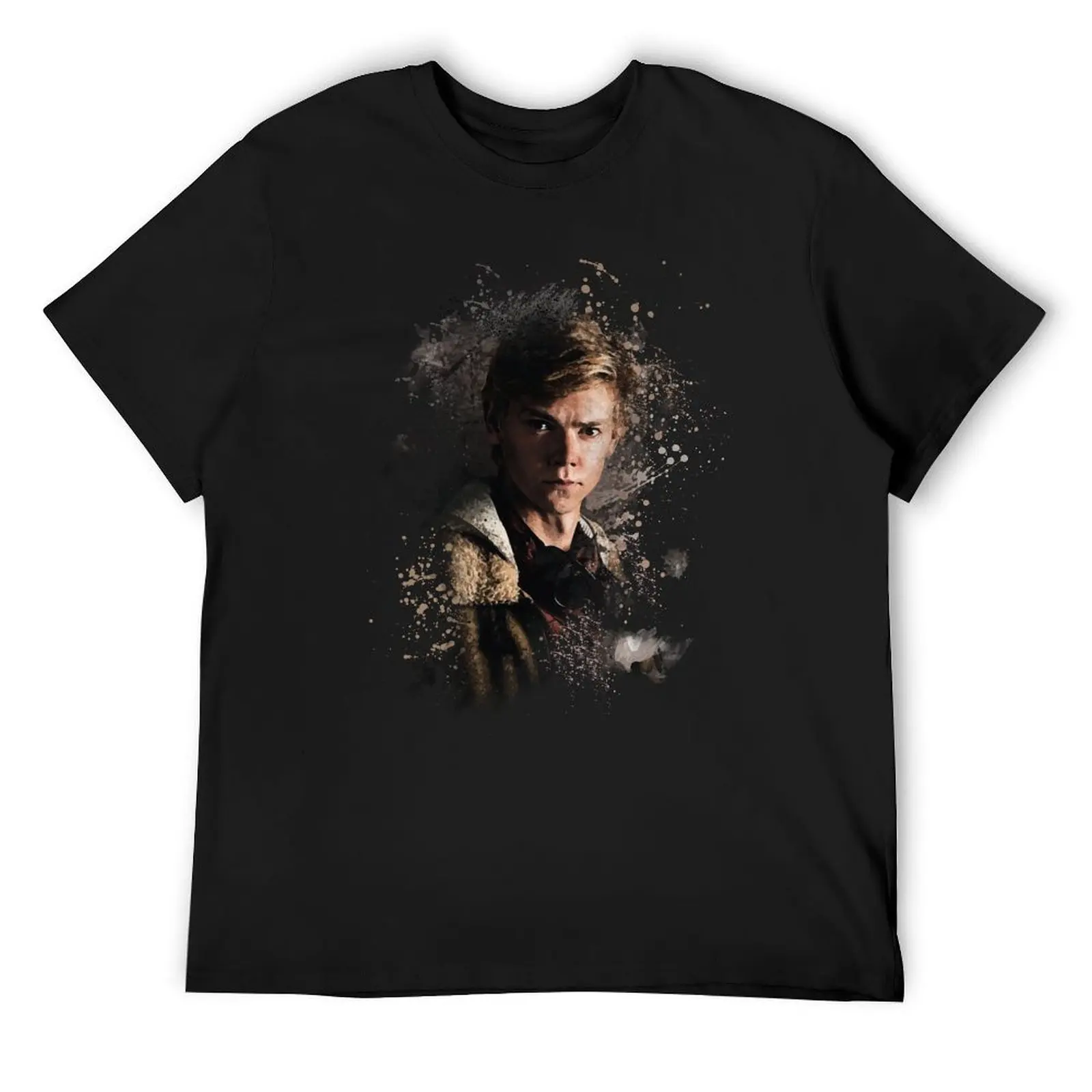 Newt - Maze Runner: Death Cure Painting Design Цветная футболка быстросохнущая одежда в стиле аниме