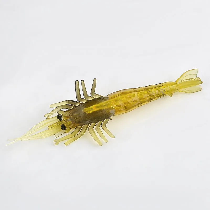 

5PCS Soft Worm Soft Shrimp Soft Bait Fishing Tackle Fishing Lures