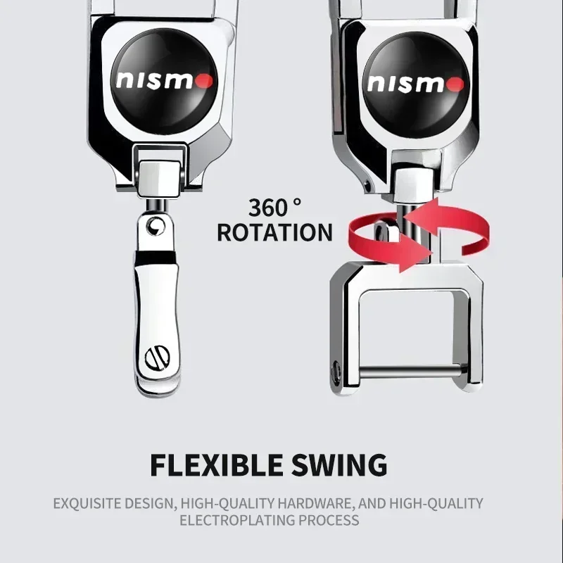 Автомобильный металлический брелок с защитой от потери 3D стильные значки для