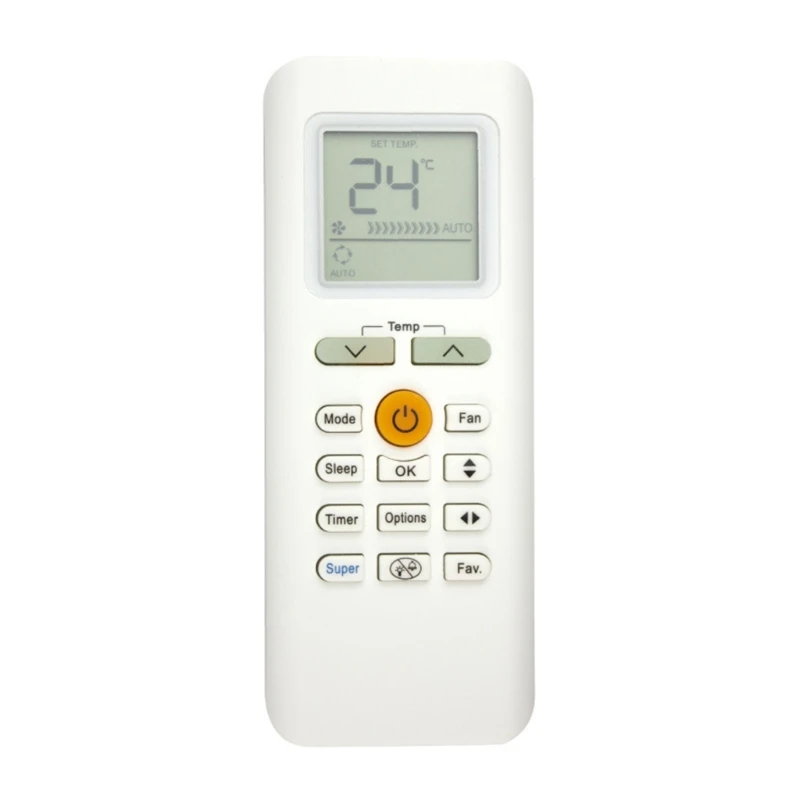 

Air Conditioner ACs Remote Control English Version Remote Control Large Screen
