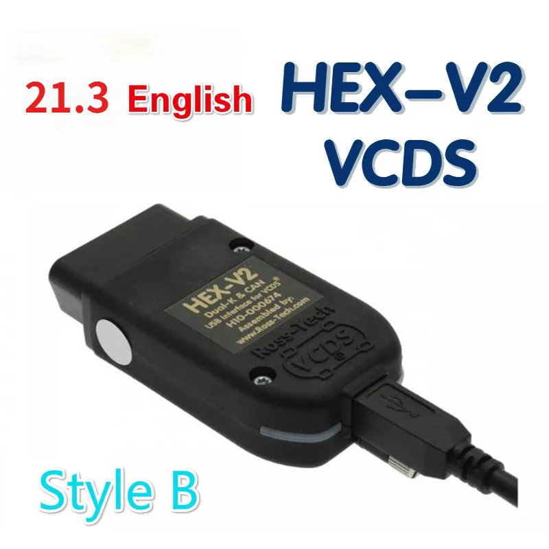 

Vcds-vagcom 2021 тестер, USB шестигранный интерфейс V2, 21,3, подходит для Volkswagen, Audi, Skoda, seat, vag 21,9, английский, немецкий и