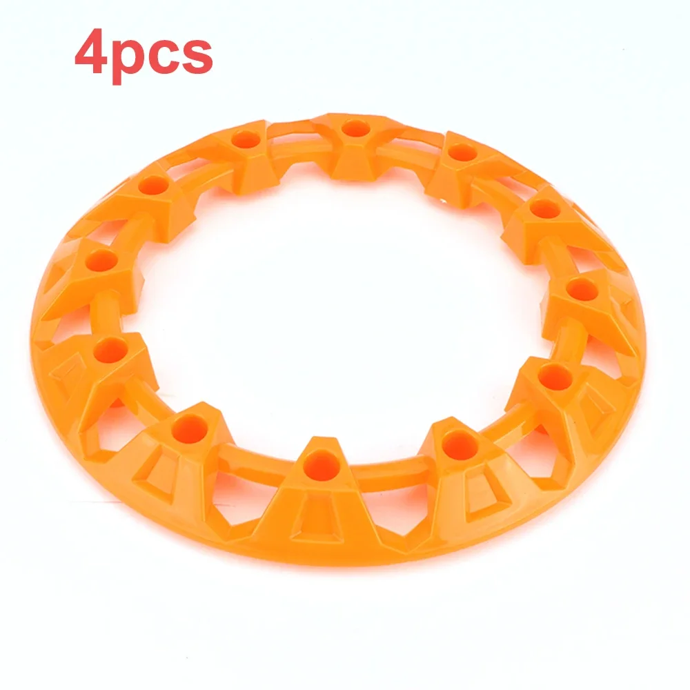 

4 шт., 8-дюймовые колпаки для ступиц, украшение для квадроцикла, универсальное защитное украшение, пластиковые чехлы для ступиц, вездеходные автомобили