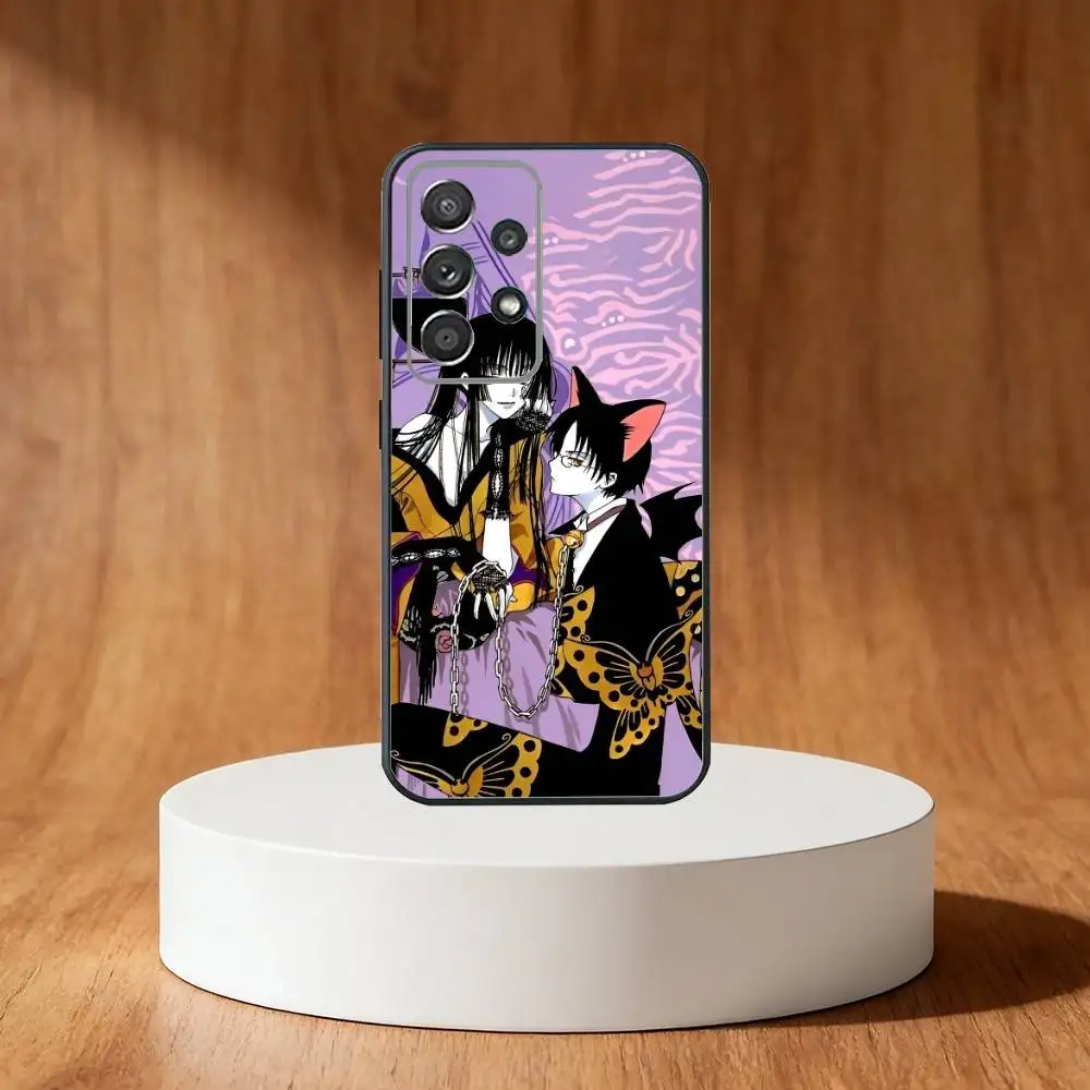 Фото Чехол для телефона xxxHOLiC Anime для Samsung S25, S24, S21, S22, S23, S30, Ultra, S20, Plus, FE, Note, 10, 9, 5G, черный №4