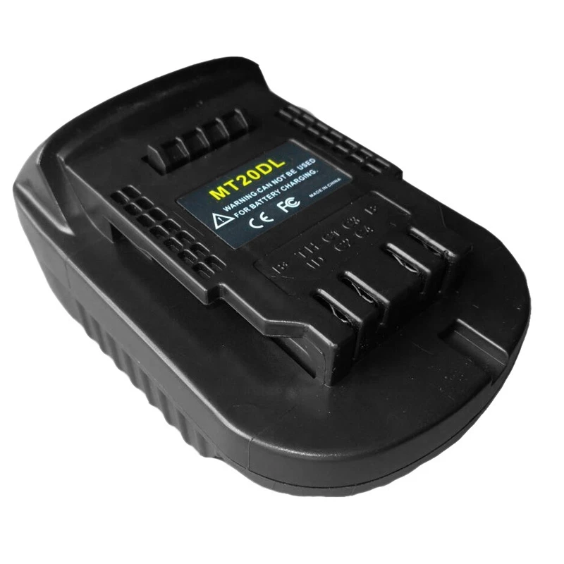 Адаптер аккумулятора Mt20Dl для Makita 18 в Bl1830 Bl1860 Bl1815 литий-ионная батарея Dewalt 20 Dcb200