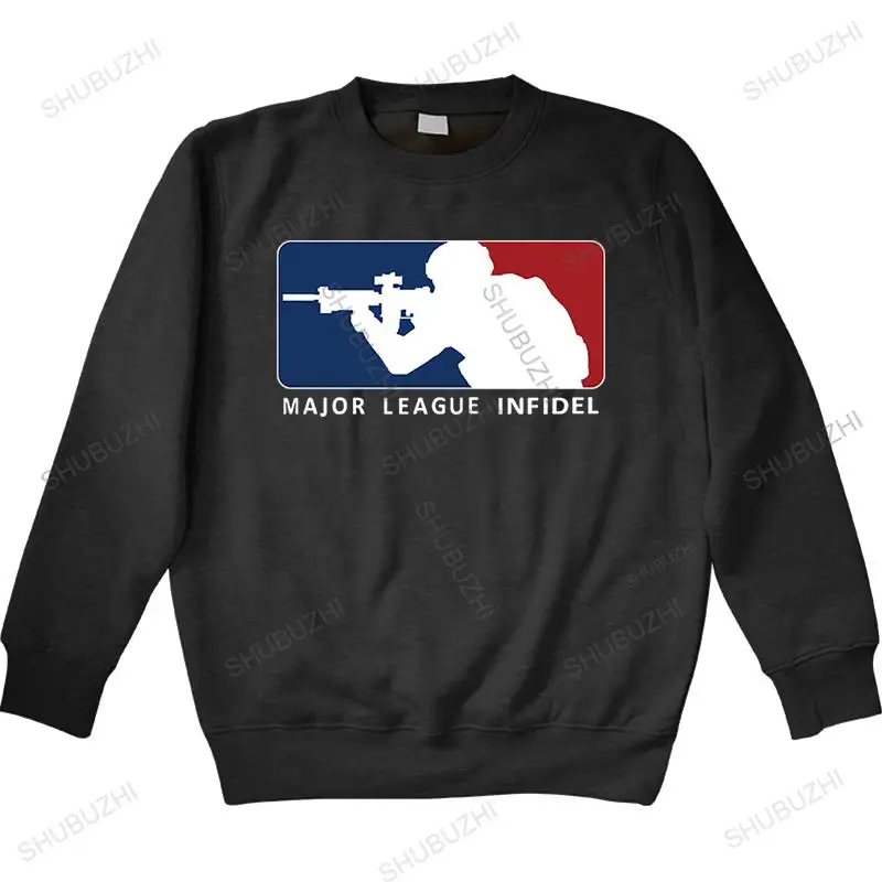 Толстовка мужская черная с капюшоном свитшот эмблемой большой Лиги индендедель