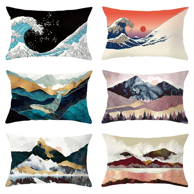 

Наволочка для дивана, украшение для спальни, гостиной, с принтом, звездная ночь