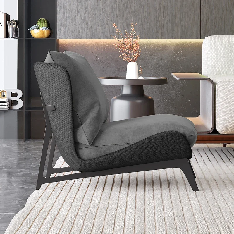 Современная мебель розовый бархат ленивая обивка диван стул для гостиной с