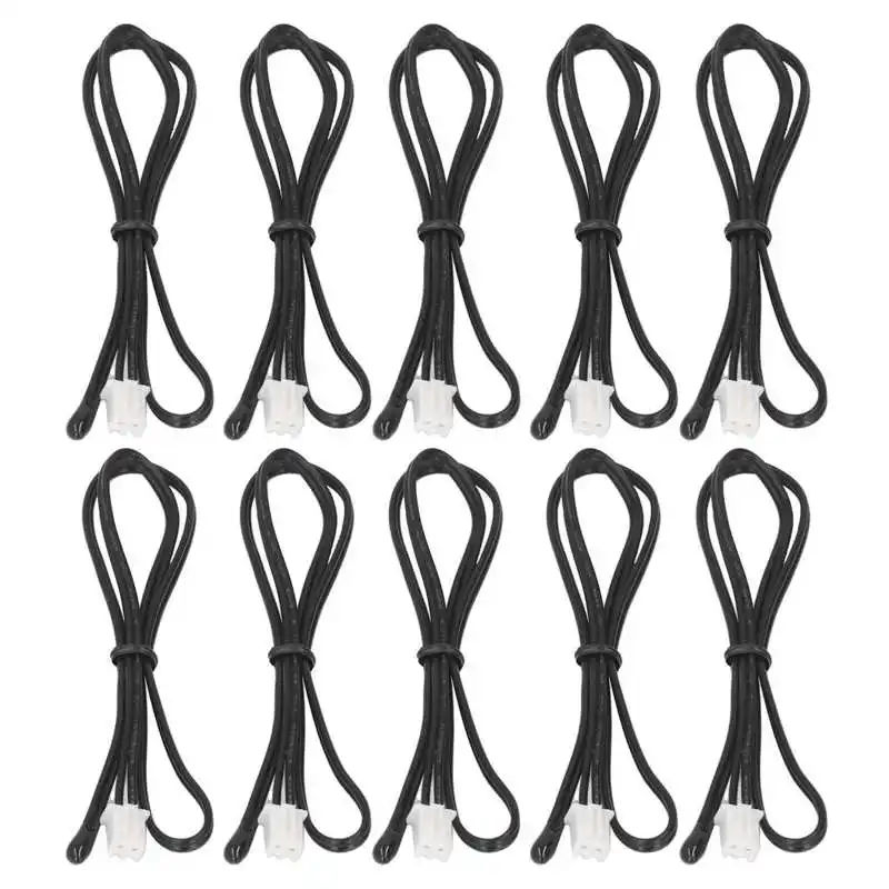 

Датчик температуры 10K, датчик температуры, датчик чувствительности к ПВХ-материалу, надежный для холодильников и кондиционеров