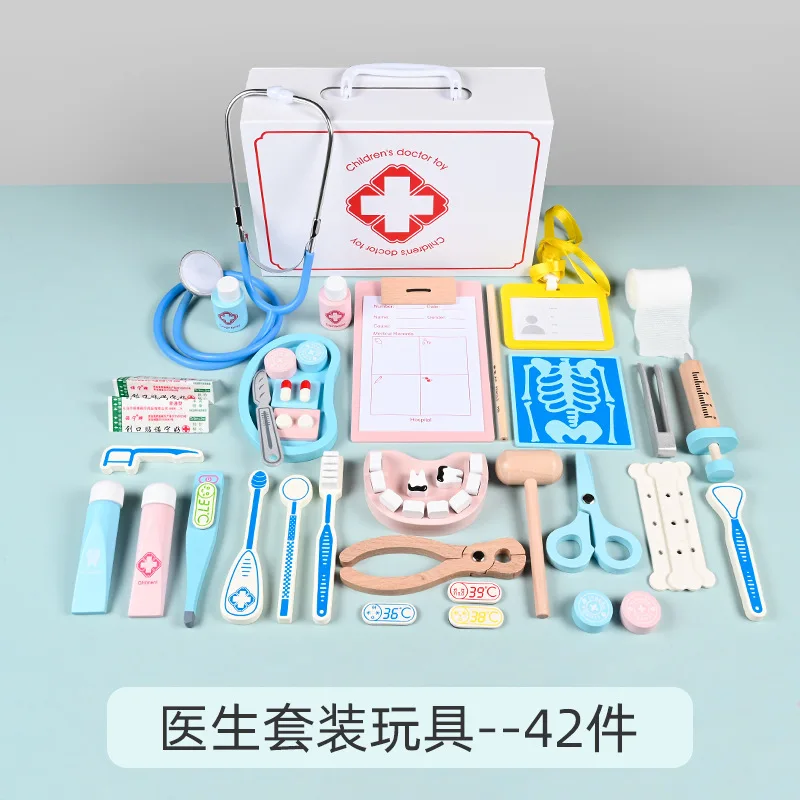 

Children's Early Childhood Education Simulation Medical Dentist Toy Injection To See A Doctor Role Playing Set