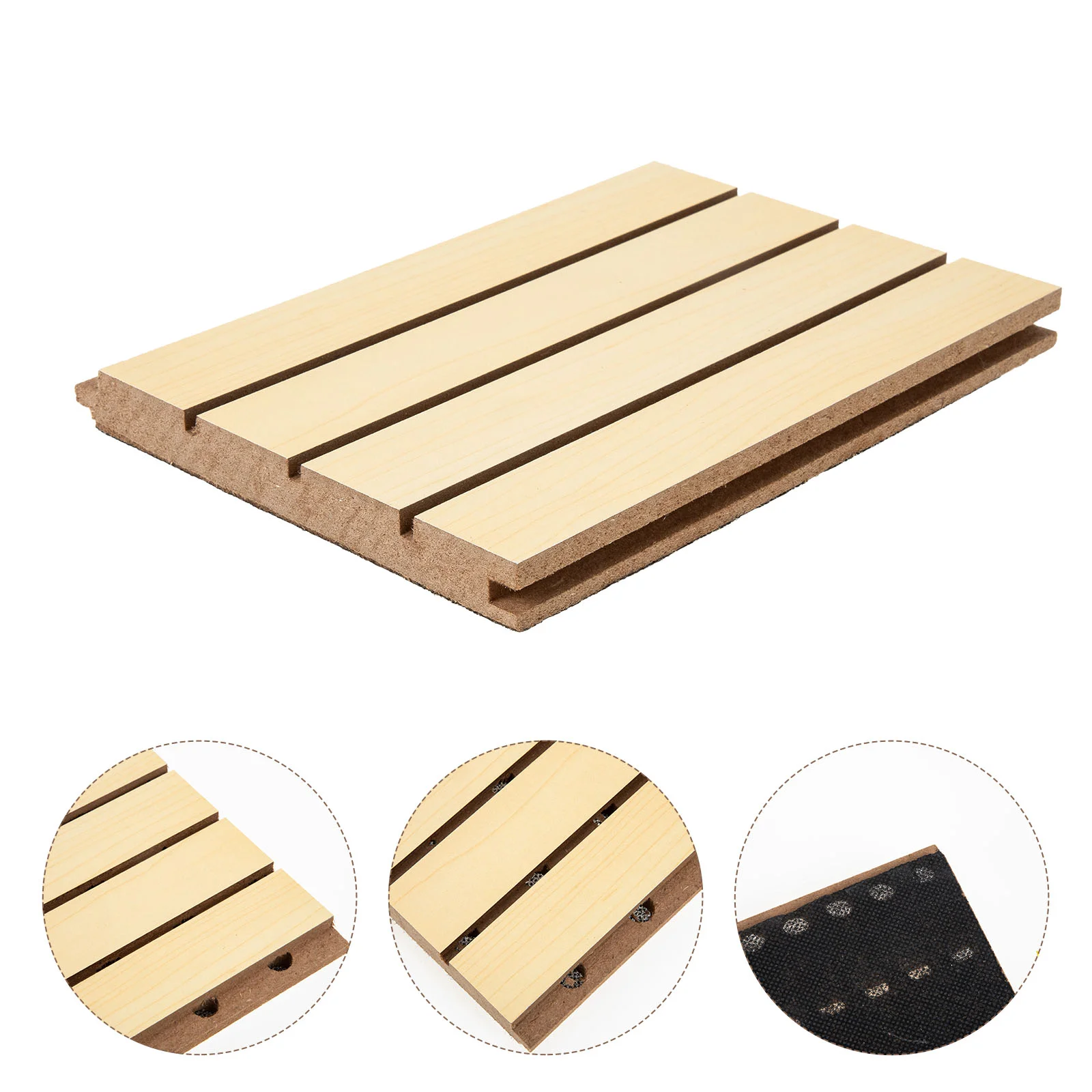 

Sound Panel Acoustic Panels Wall Studio Proof Wooden Absorption Material Insulation Soundproofing Padding Dampening Board