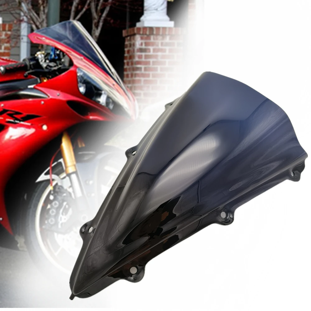 

Ветровое стекло из АБС-пластика с двойными пузырьками для Yamaha YZF R1 YZFR1 2004 2005 2006