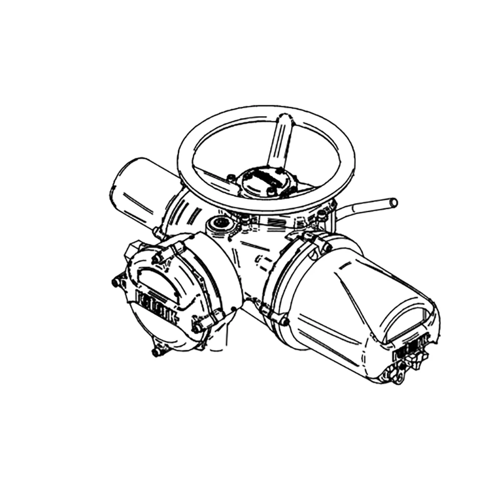 Оригинальный электрический привод интеллектуального регулирующего клапана Rotork