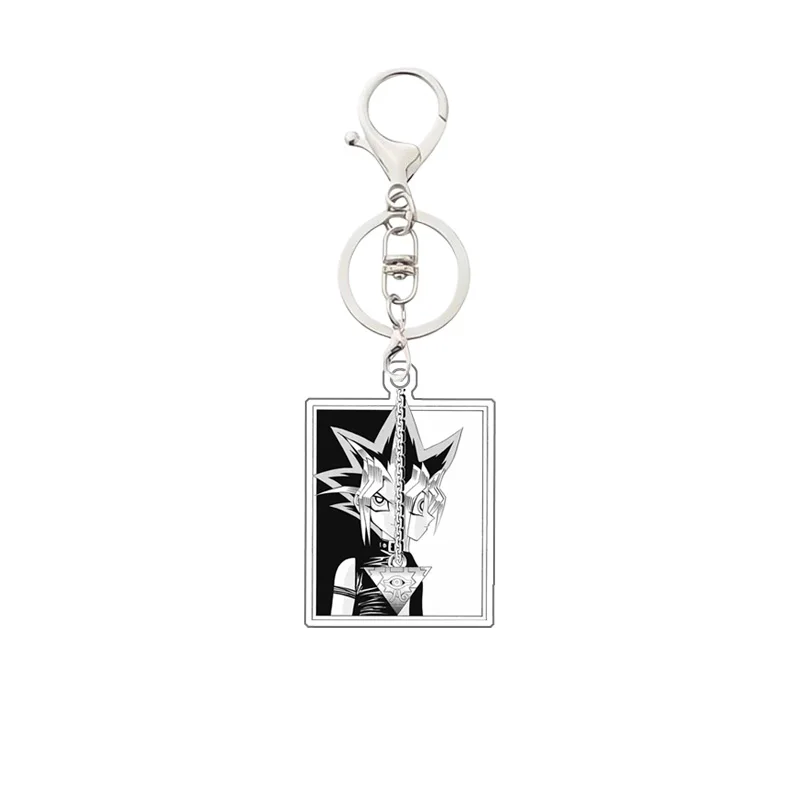 Фото Аниме-игра Yugioh Series Yugi Muto Tea Gardner, акриловый брелок, сделай сам, домашний креативный акриловый мешок, украшение, кулон, подарок 7 см №3