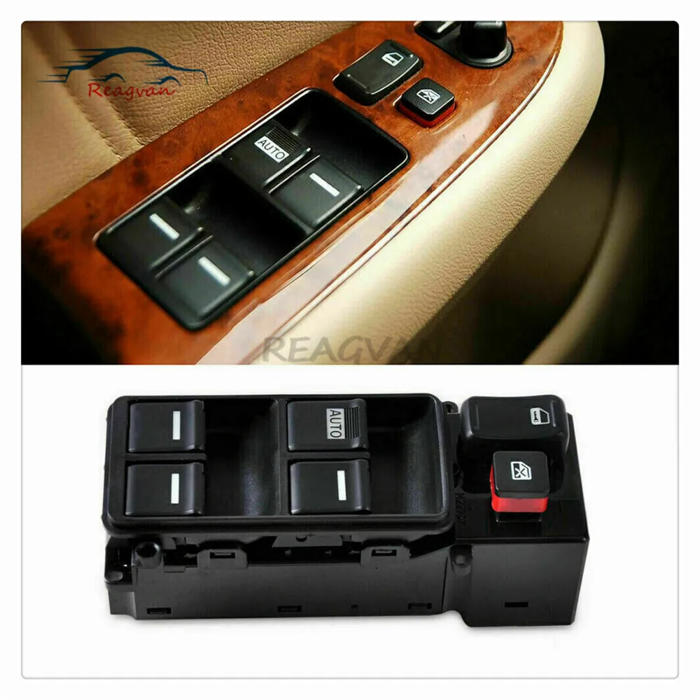

35750-SDA-H12 Electric Master Power Window Switch Left Driver Side For Honda Accord 2003-2007 4 Door