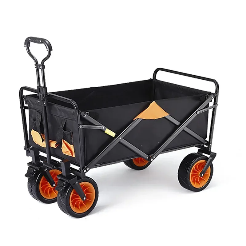 Складная тележка для кемпинга на открытом воздухе в европейском стиле с киоском