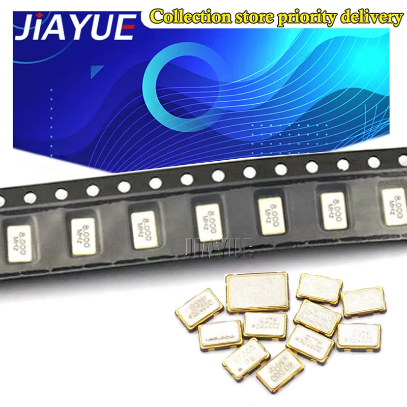 5 шт. 100% оригинальный активный кварцевый генератор 5032 4-контактный SMD-патч 4 м 6 8 10 12