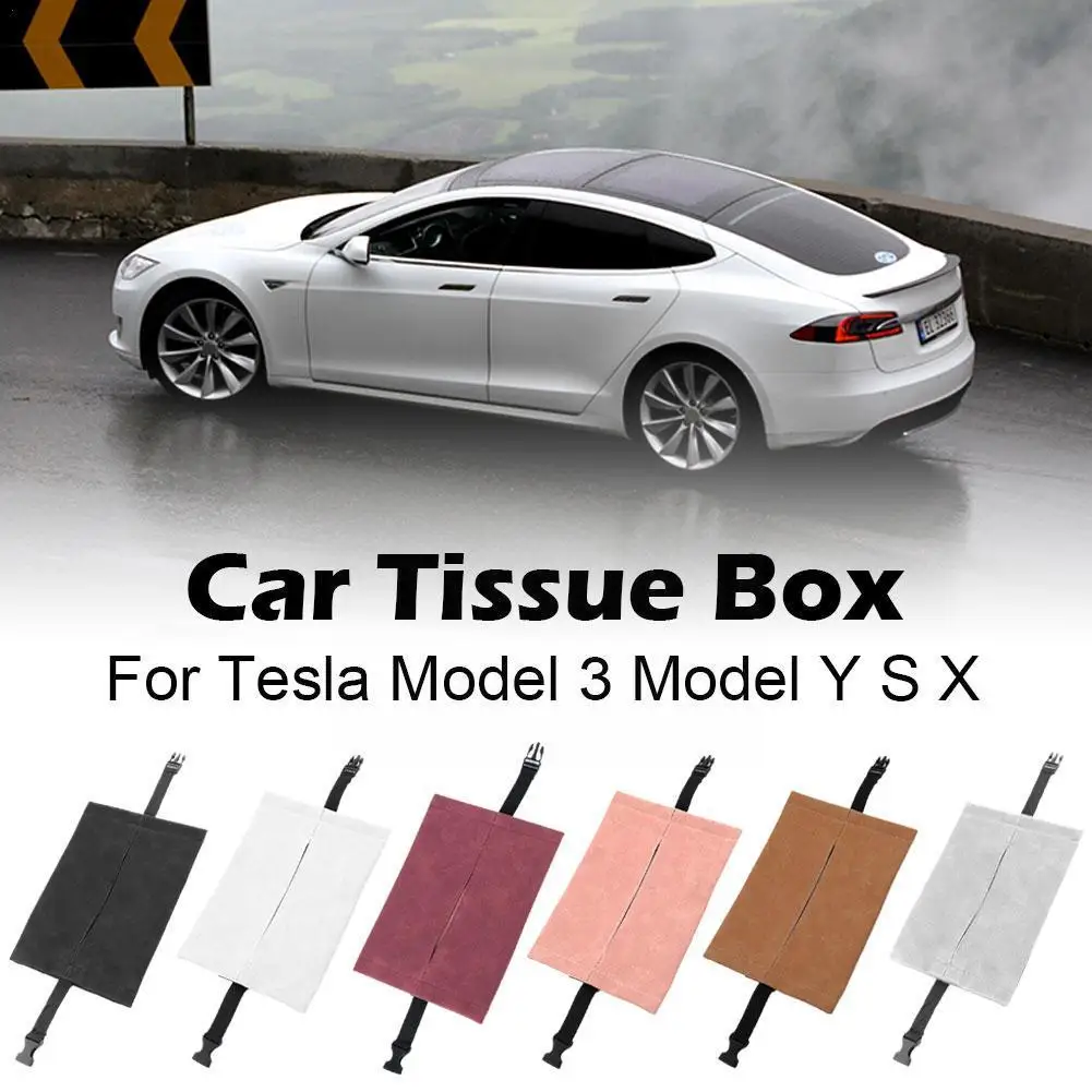 

1 шт., автомобильный держатель для салфеток Tesla Model 3 S X Y