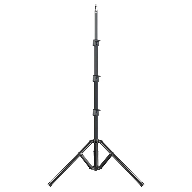 

1 Piece Mobile Phone Live Broadcast Bracket Photography Photo Anti-Folding Tripod Black